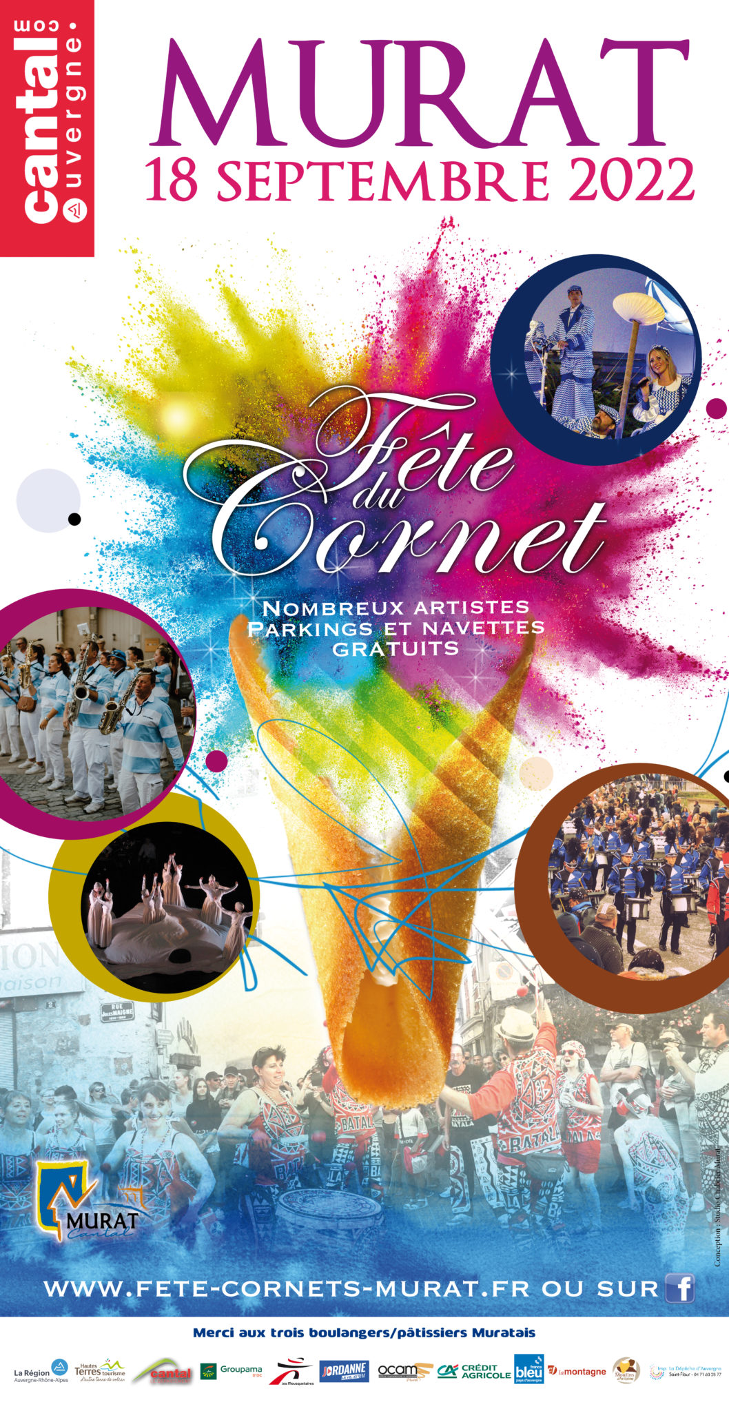 affiche 2022 valide Fête du de Murat